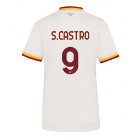 AS Roma Santiago Castro #9 Borta Kläder Dam 2026-27 Kortärmad